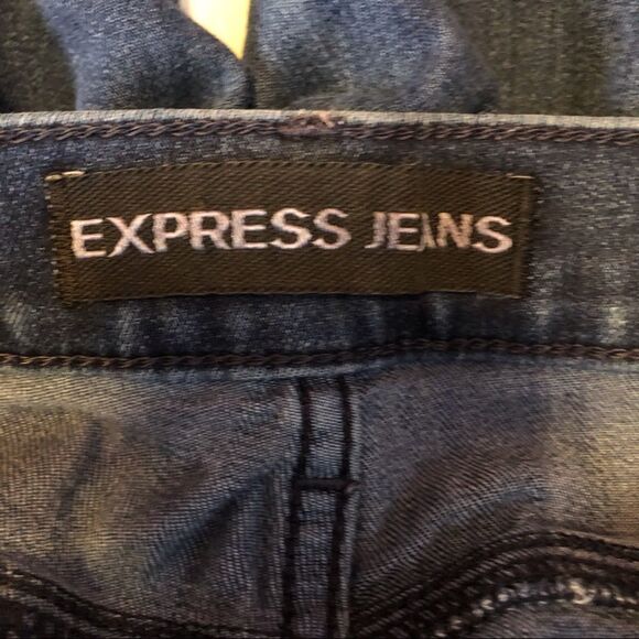 Express Jeans Mid Rise Leggings -> Express Jeans Mid Rise Leggings - Picture 12 of 12